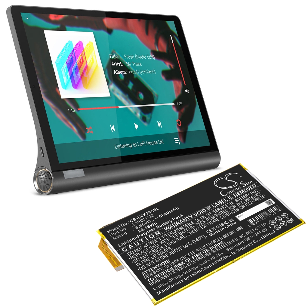 Tablette Batterie Lenovo CS-LVX705SL