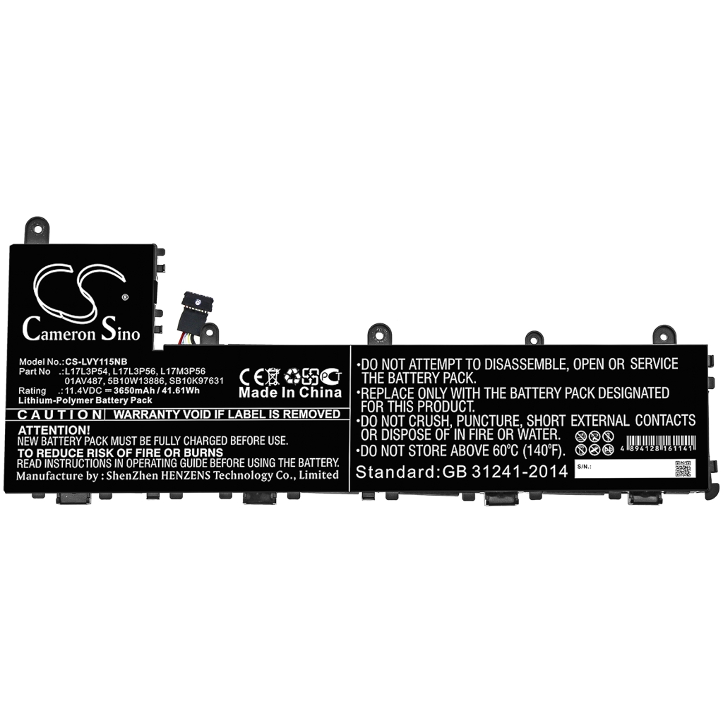 Battery Replaces 01AV487