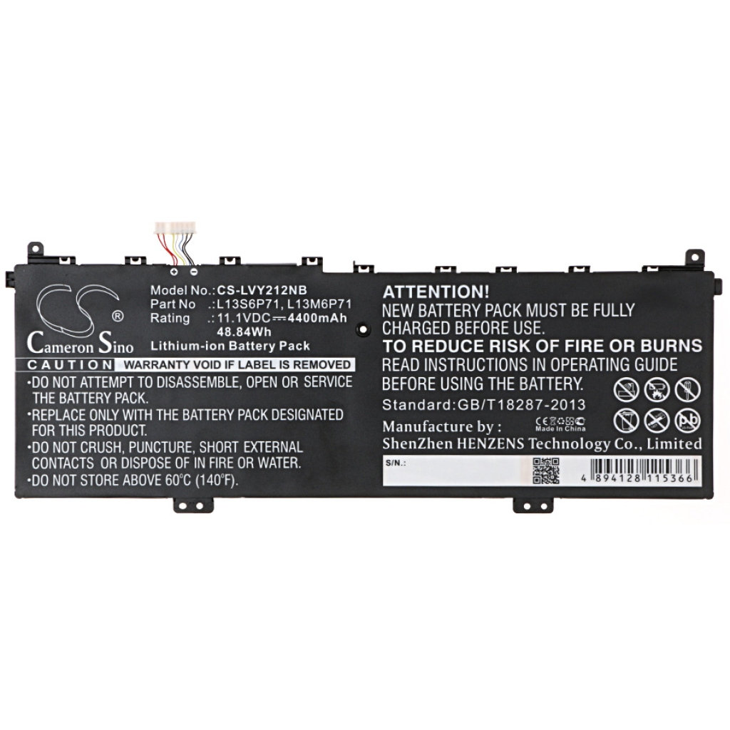 Batteries Remplace L13S6P71