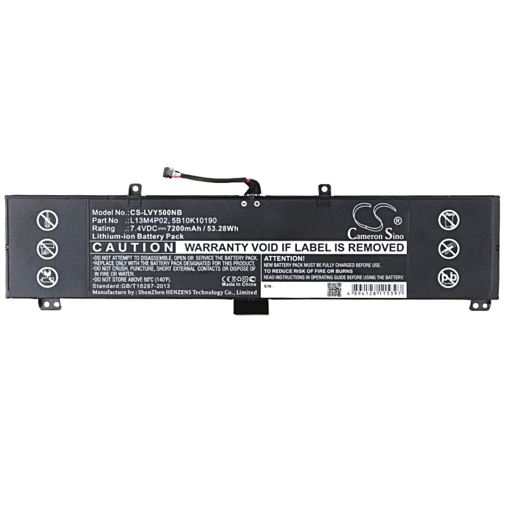 Batterie pour ordinateur portable Lenovo CS-LVY500NB