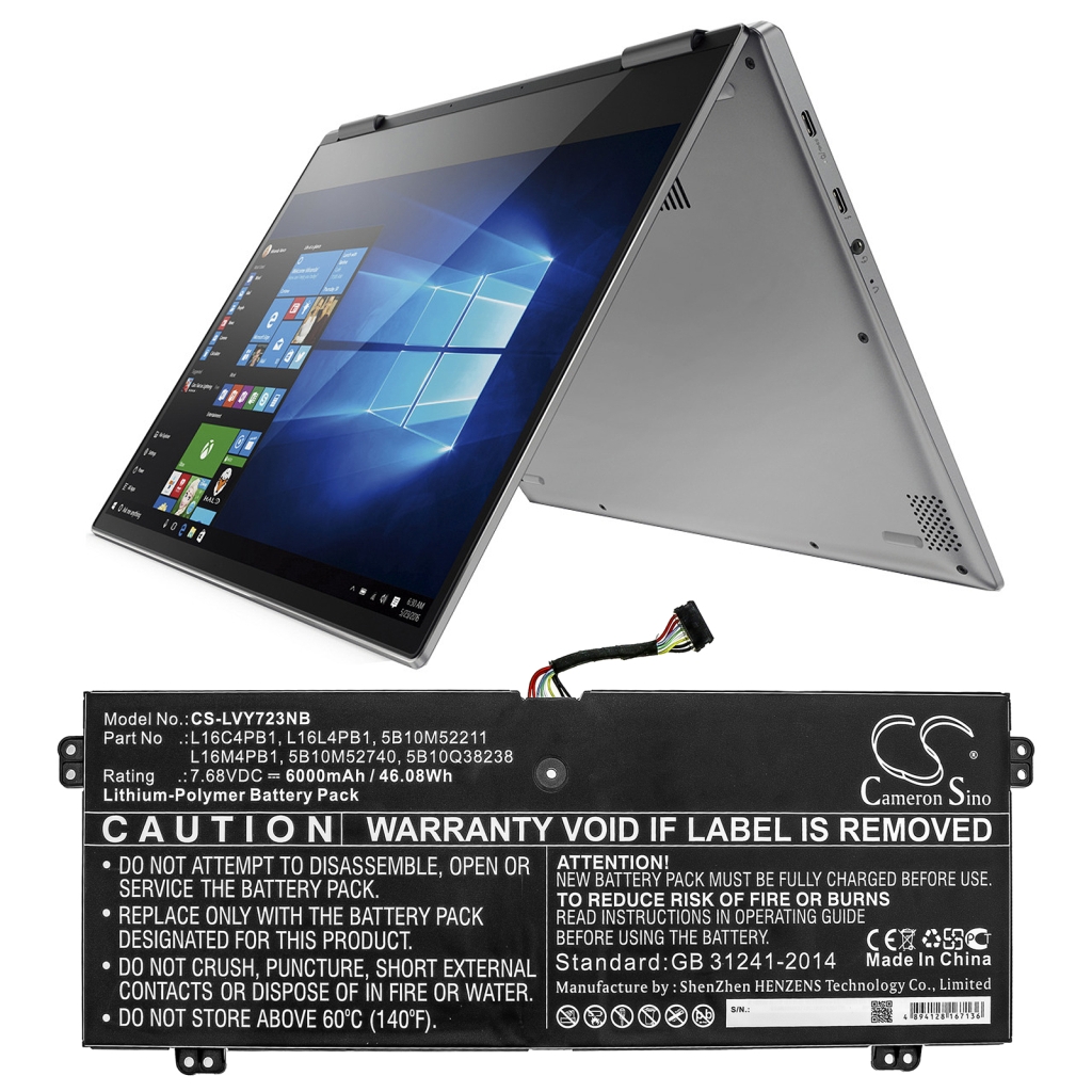 Batterie pour ordinateur portable Lenovo Yoga 720-13IKB