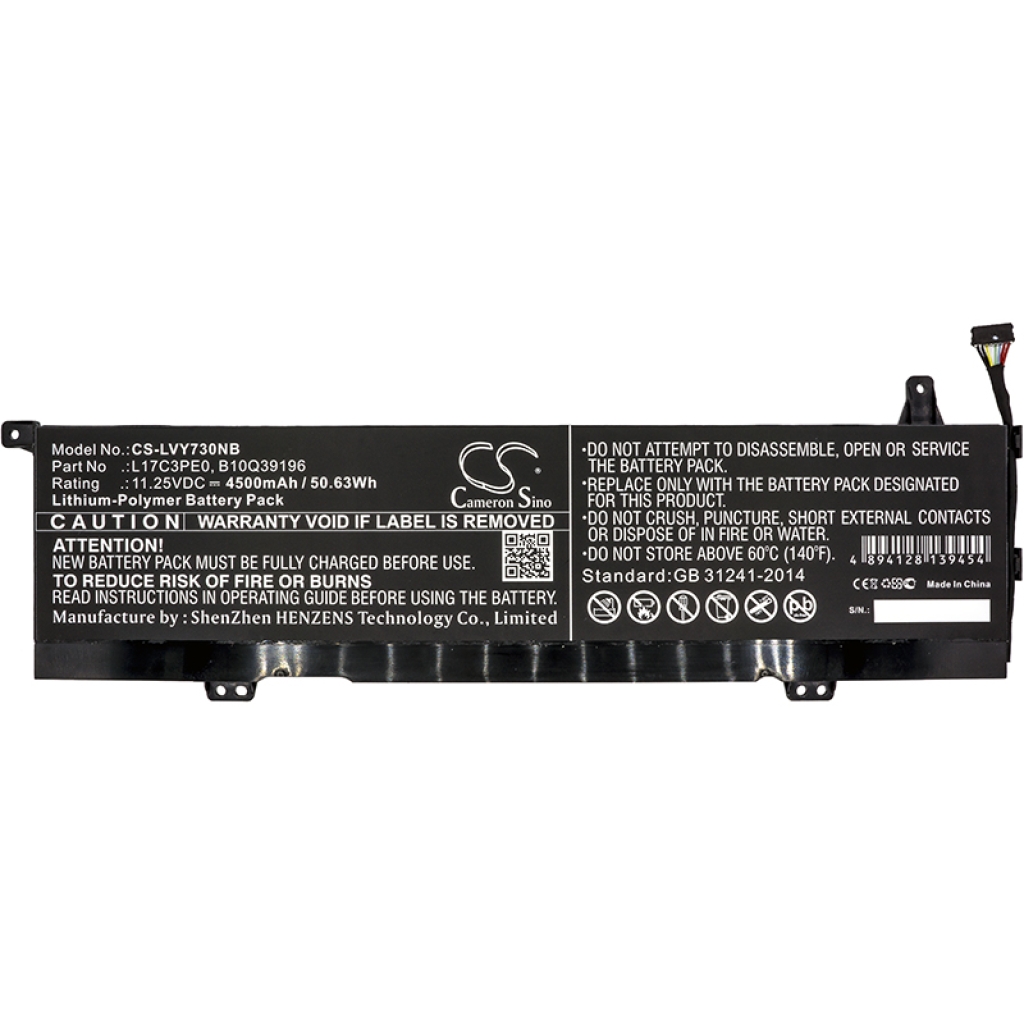 Batterie pour ordinateur portable Lenovo Yoga 730-13IKB