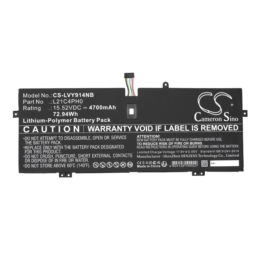 Notebook battery Lenovo CS-LVY914NB