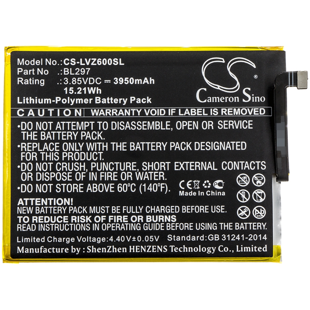 Batteries Remplace BL297