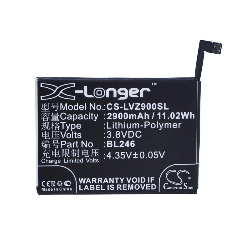 Compatible battery replacement for LENOVO BL246