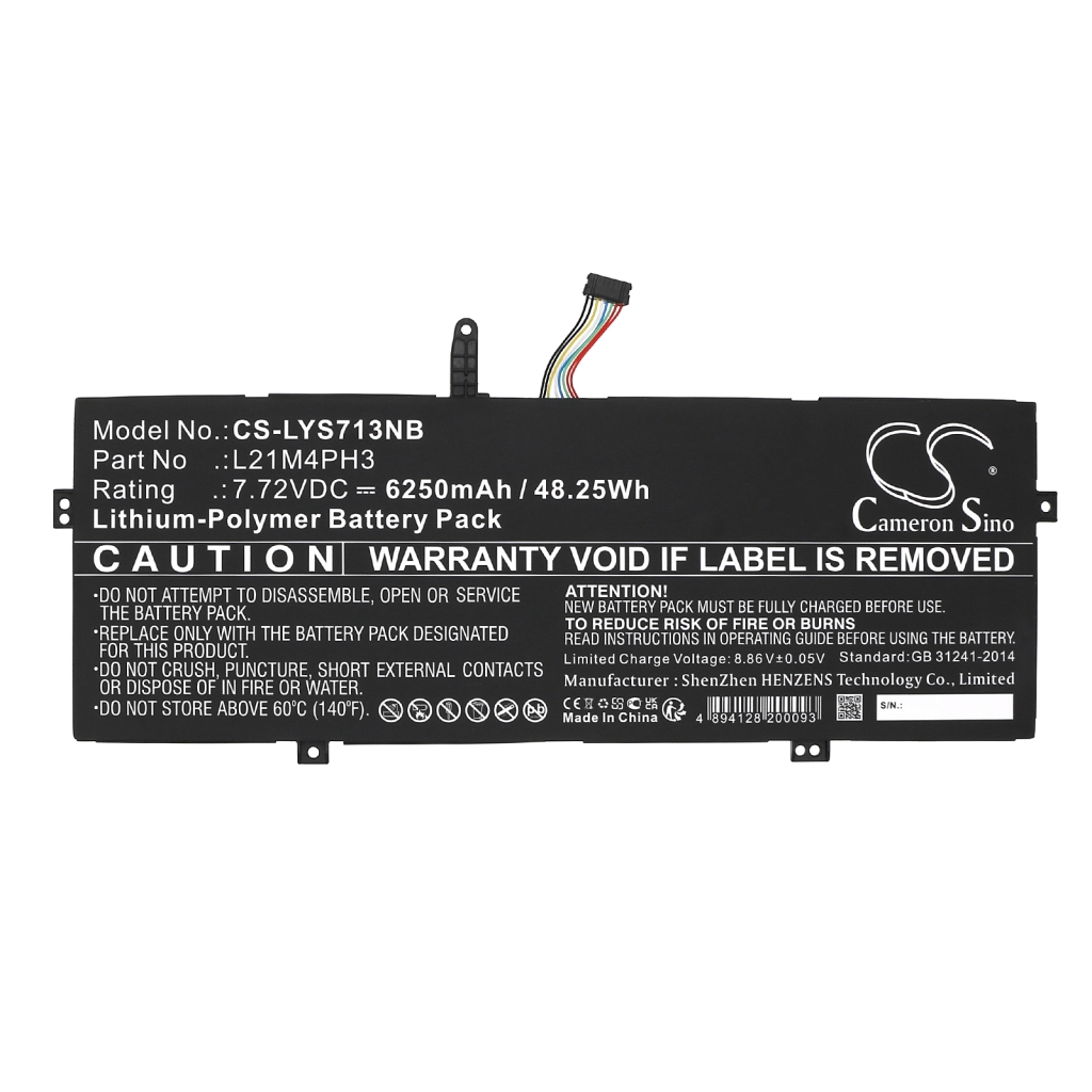 Batterie pour ordinateur portable Lenovo CS-LYS713NB