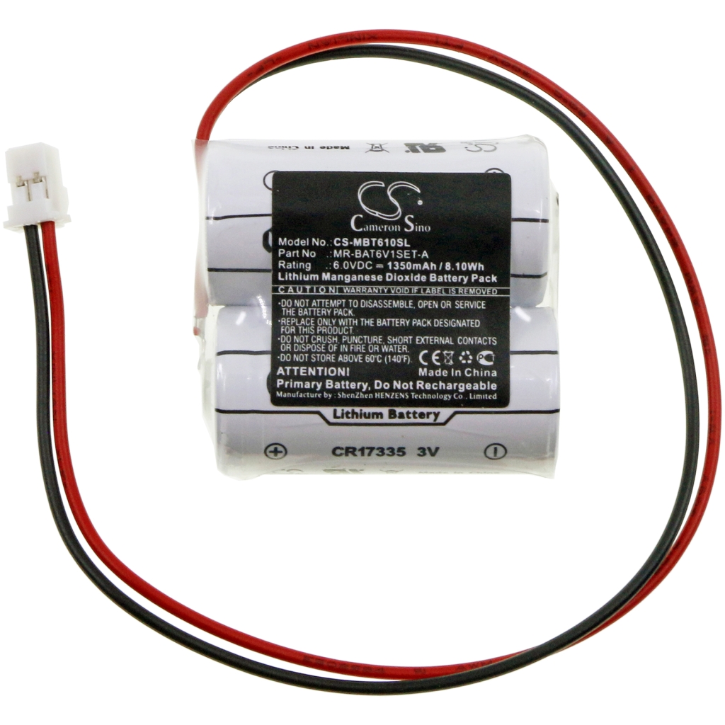 Compatible battery replacement for Mitsubishi