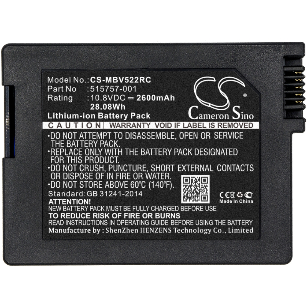 Batteries Remplace 515757-001