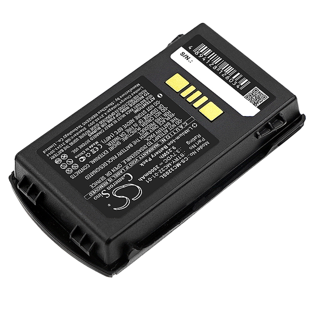 BarCode, Scanner Battery Zebra CS-MC320SL