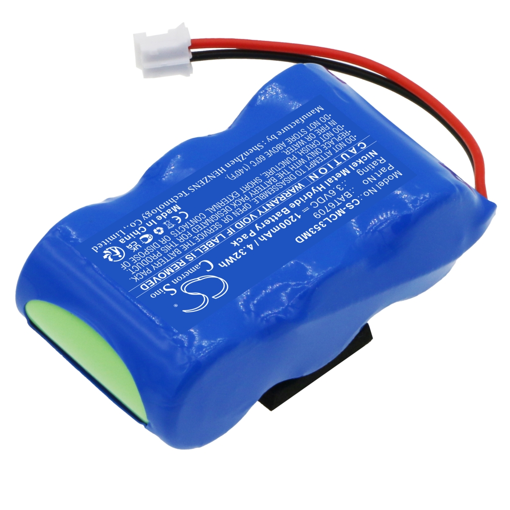 Compatible battery replacement for Micro medical BAT6709