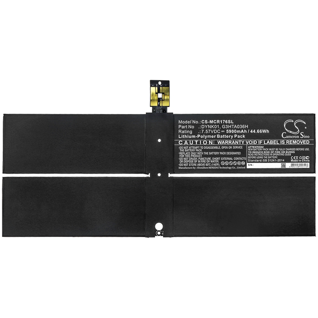 Tablette Batterie Microsoft CS-MCR176SL