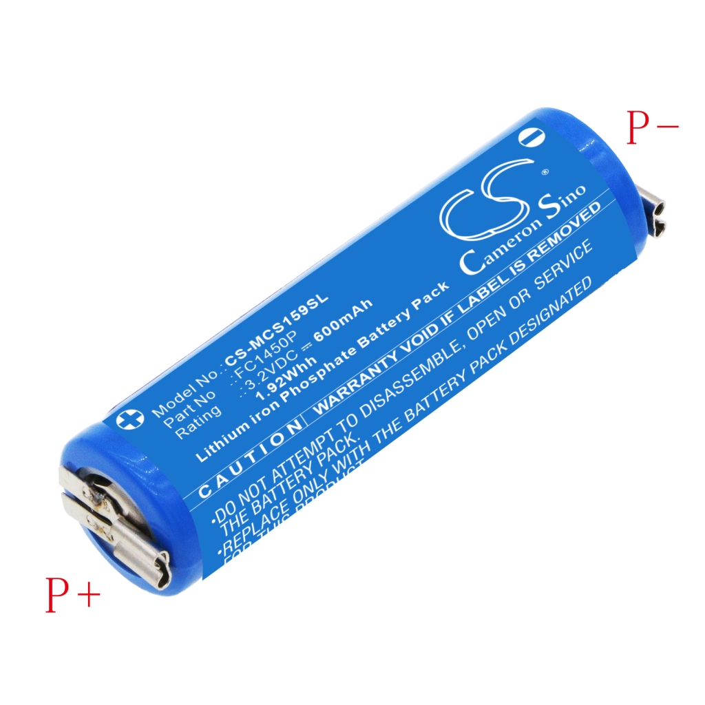 Compatible battery replacement for Moser FC1450P