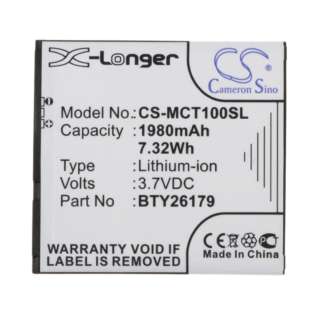 Battery Replaces BTY26179