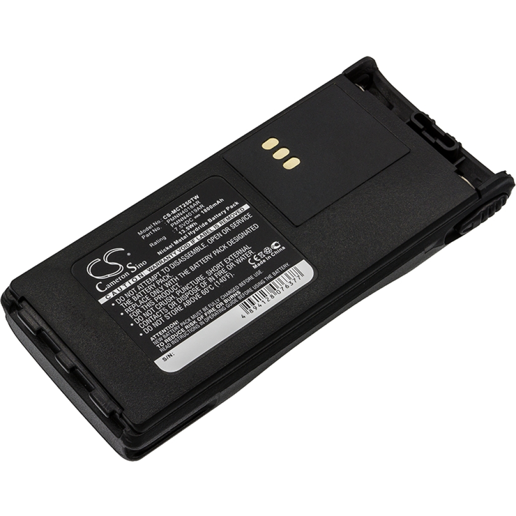 Batterie radio bidirectionnelle Motorola CS-MCT250TW