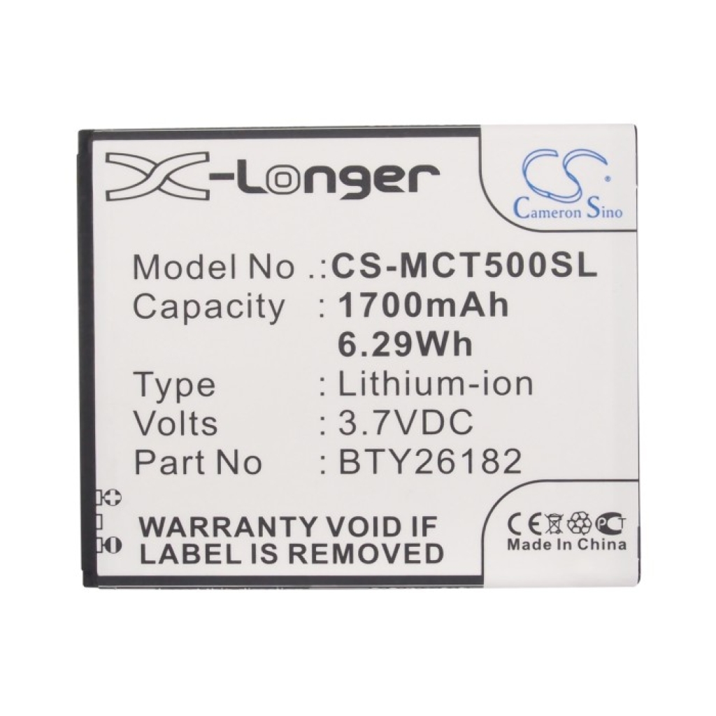 Mobile Phone Battery Fly CS-MCT500SL