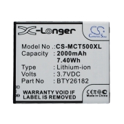 CS-MCT500XL<br />Batterie pour  remplace la batterie BTY26182