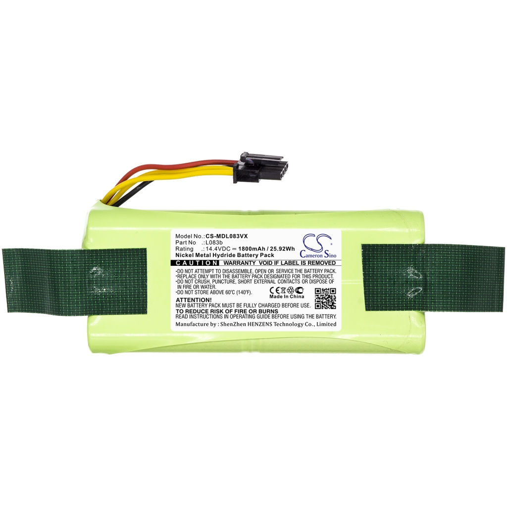 Compatible battery replacement for Ecovacs L083B