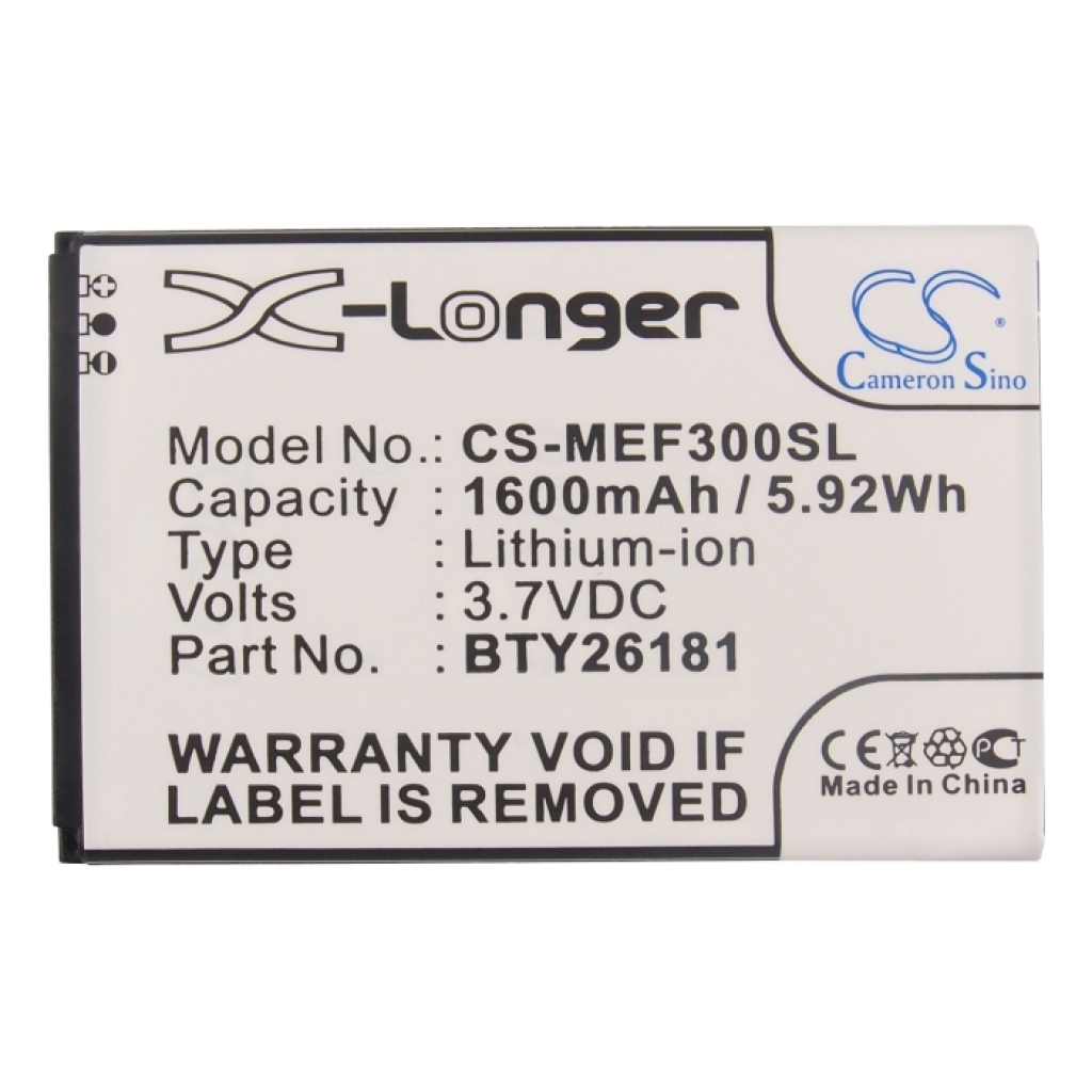 Battery Replaces BTY26181