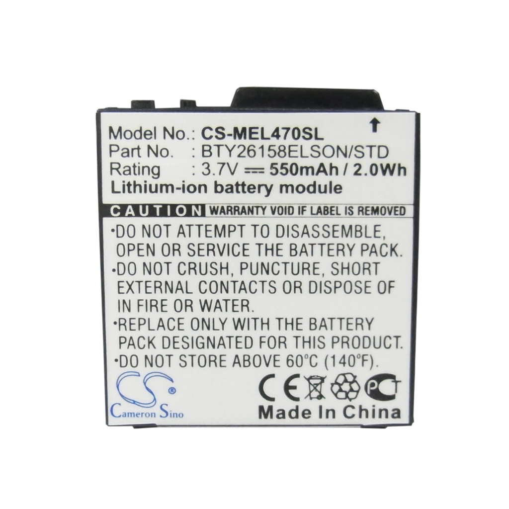 Compatible battery replacement for Emporia BTY26158ELSON/STD