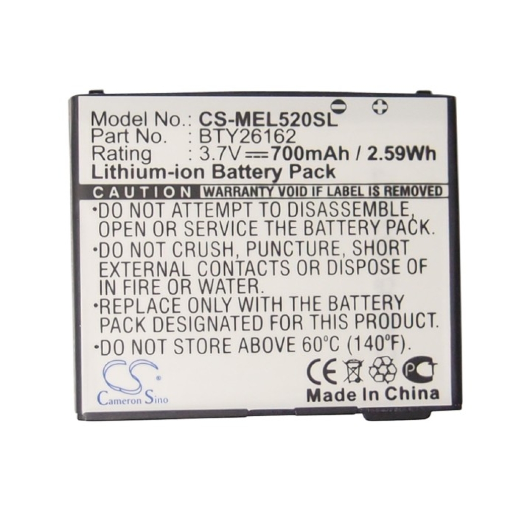 Battery Replaces BTY26162