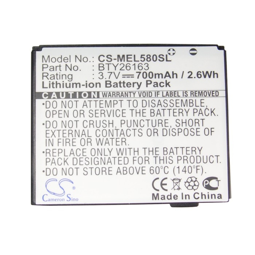 Battery Replaces BTY26163