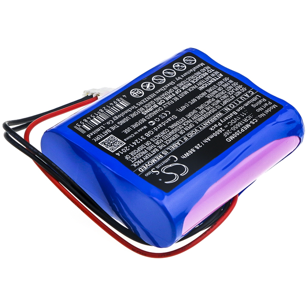 Battery Replaces ICR18650-26F