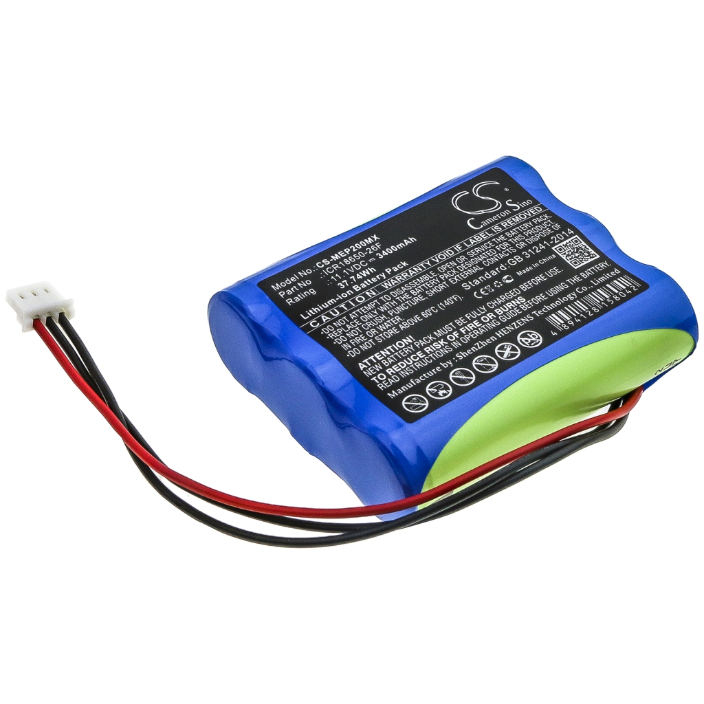 Battery Replaces ICR18650-26F