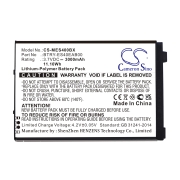 CS-MES400BX<br />Batterie pour  remplace la batterie 82-118523-01