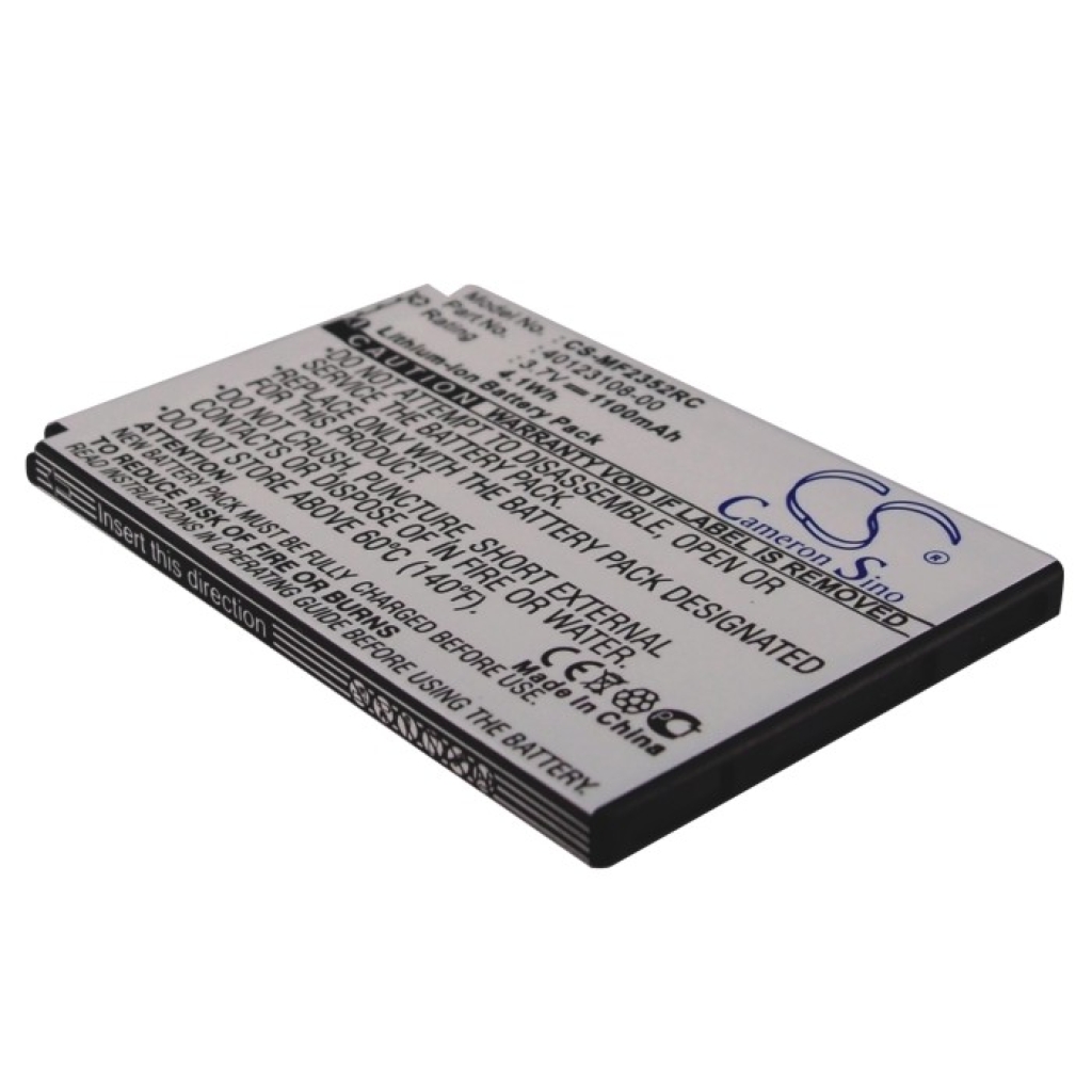 Batteries Remplace 40123108-00