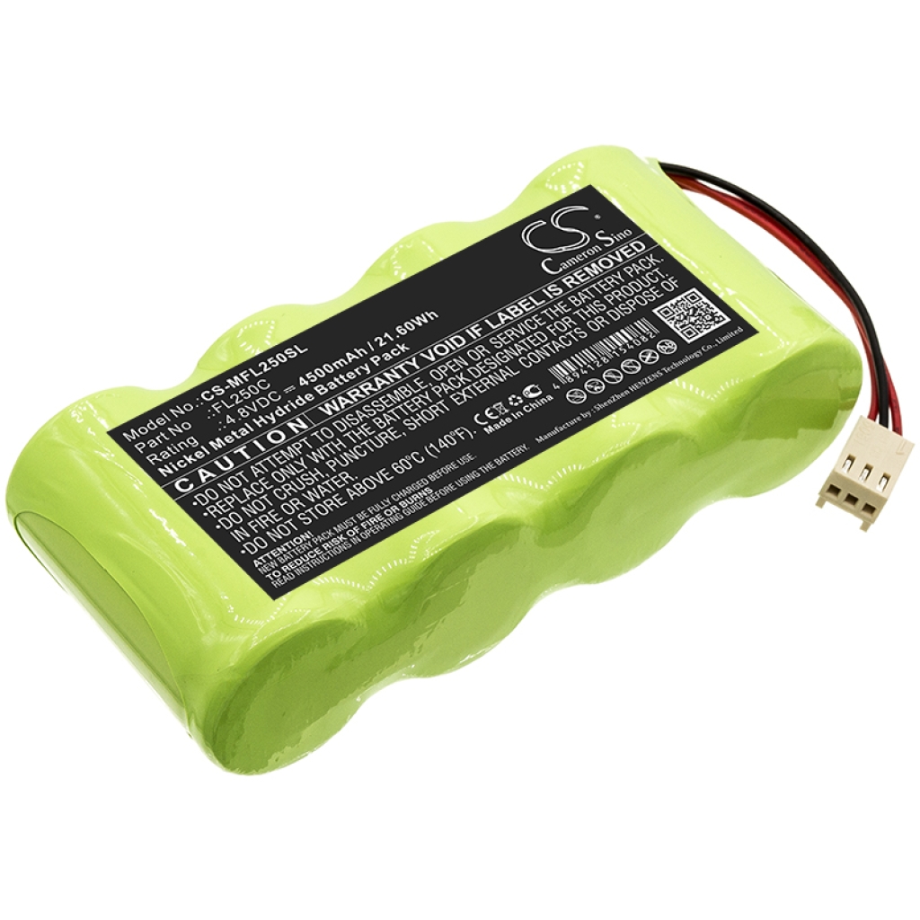 Compatible battery replacement for Metland FL250C