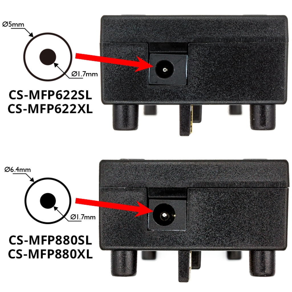 Batterie de casque d'écoute sans fil Mackie CS-MFP622SL