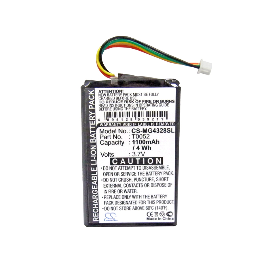 GPS, Batterie de navigation Packard Bell CS-MG4328SL