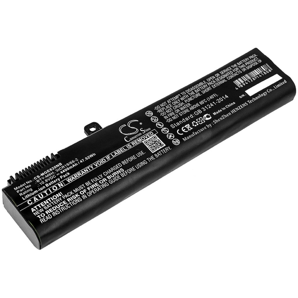 Batteries Notebook battery CS-MGE620NB