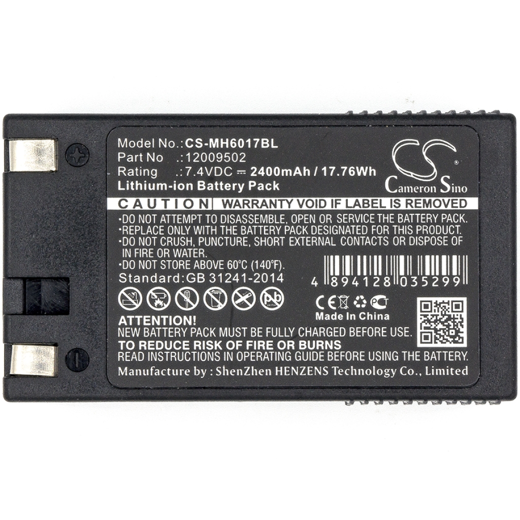 Batterie d'imprimante Pathfinder CS-MH6017BL