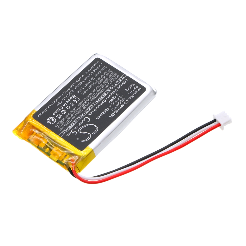 Compatible battery replacement for Microsoft MCOWX11