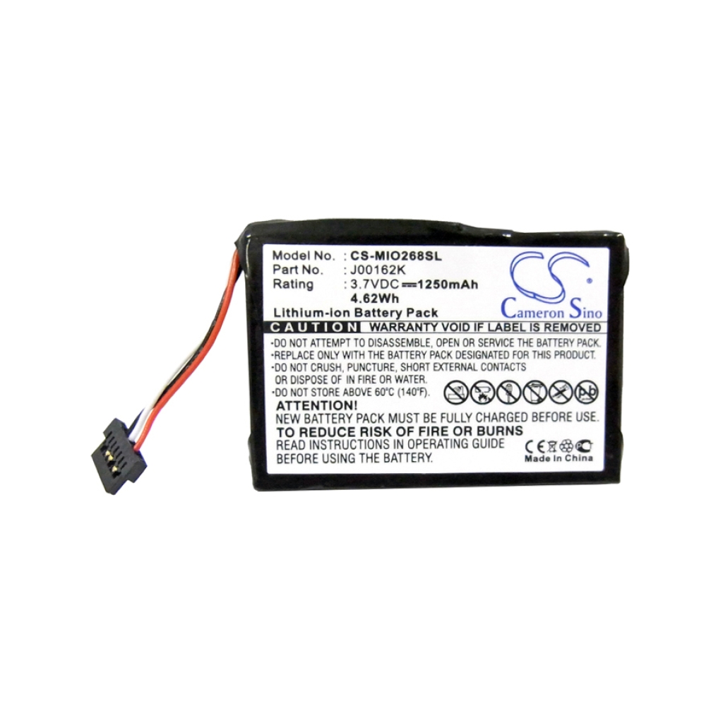 Remplacement de batterie compatible pour Mitac 