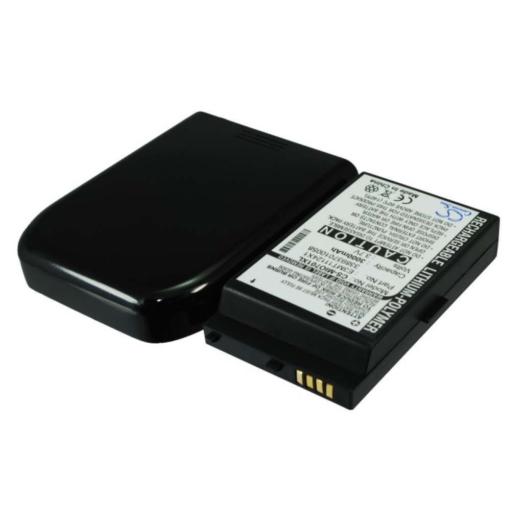 Batterie de téléphone portable Mitac CS-MIO701XL