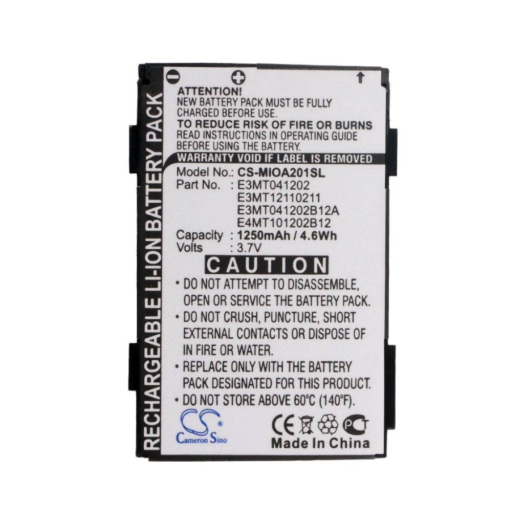 Batteries Remplace E4MT101202B12