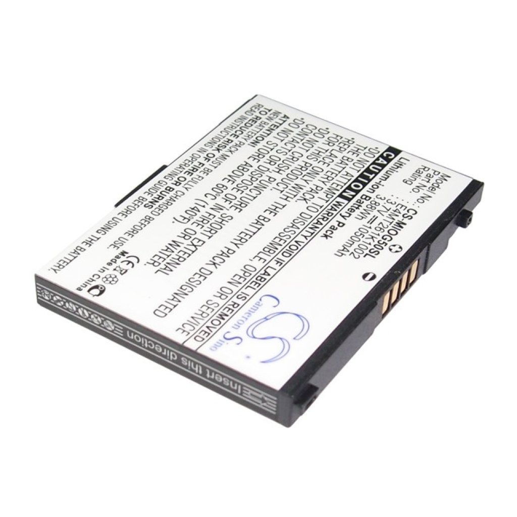 Tablet Battery Mitac Mio Leap G50