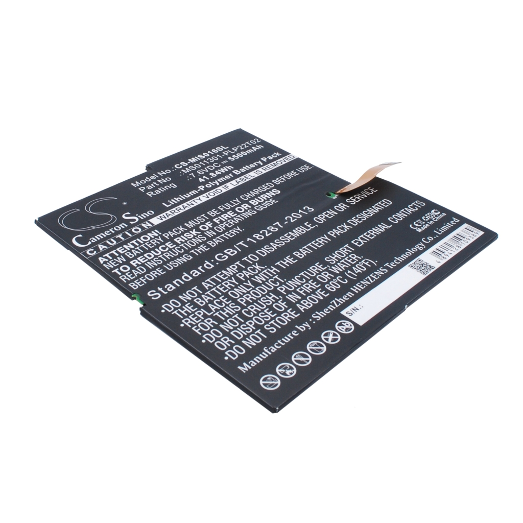 Tablette Batterie Microsoft CS-MIS016SL