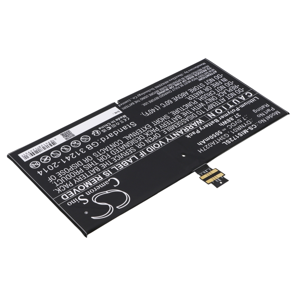 Tablette Batterie Microsoft CS-MIS172SL