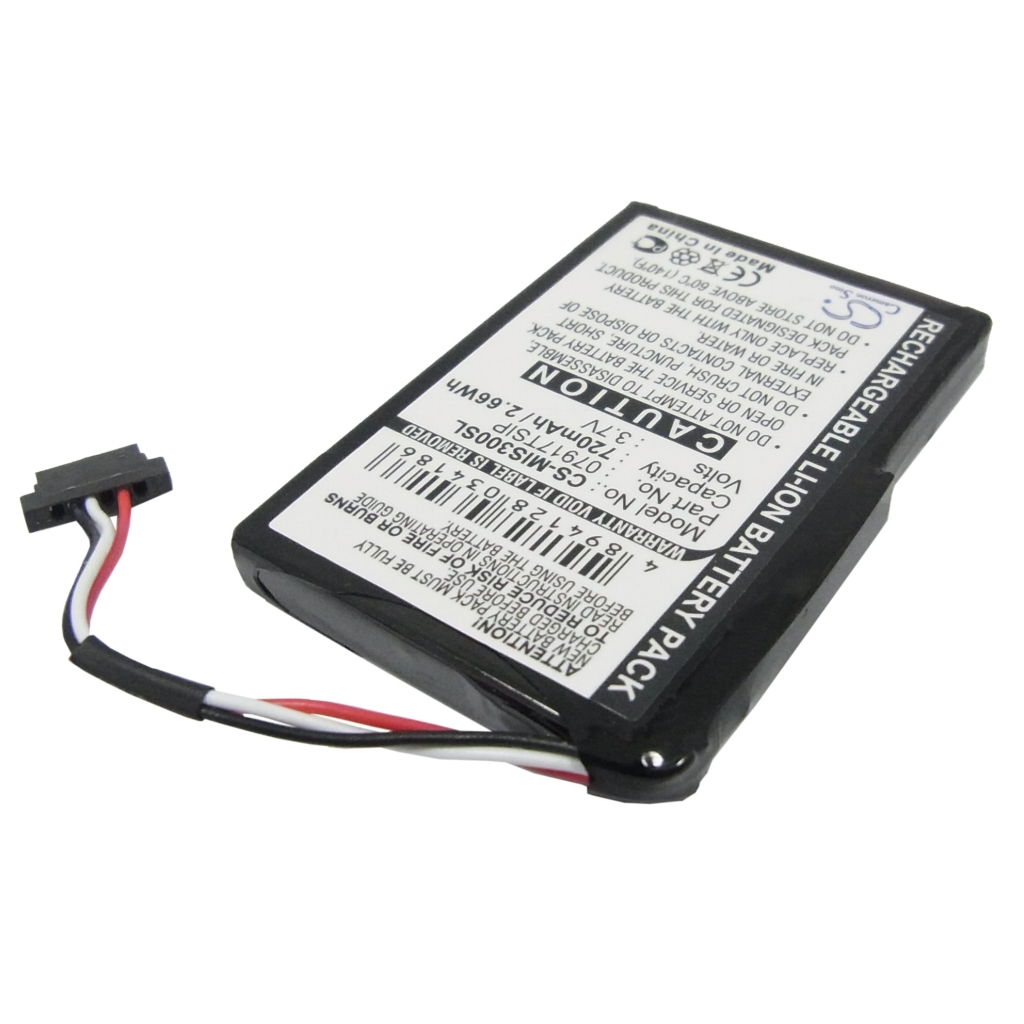 Compatible battery replacement for Mitac 07917TSIP