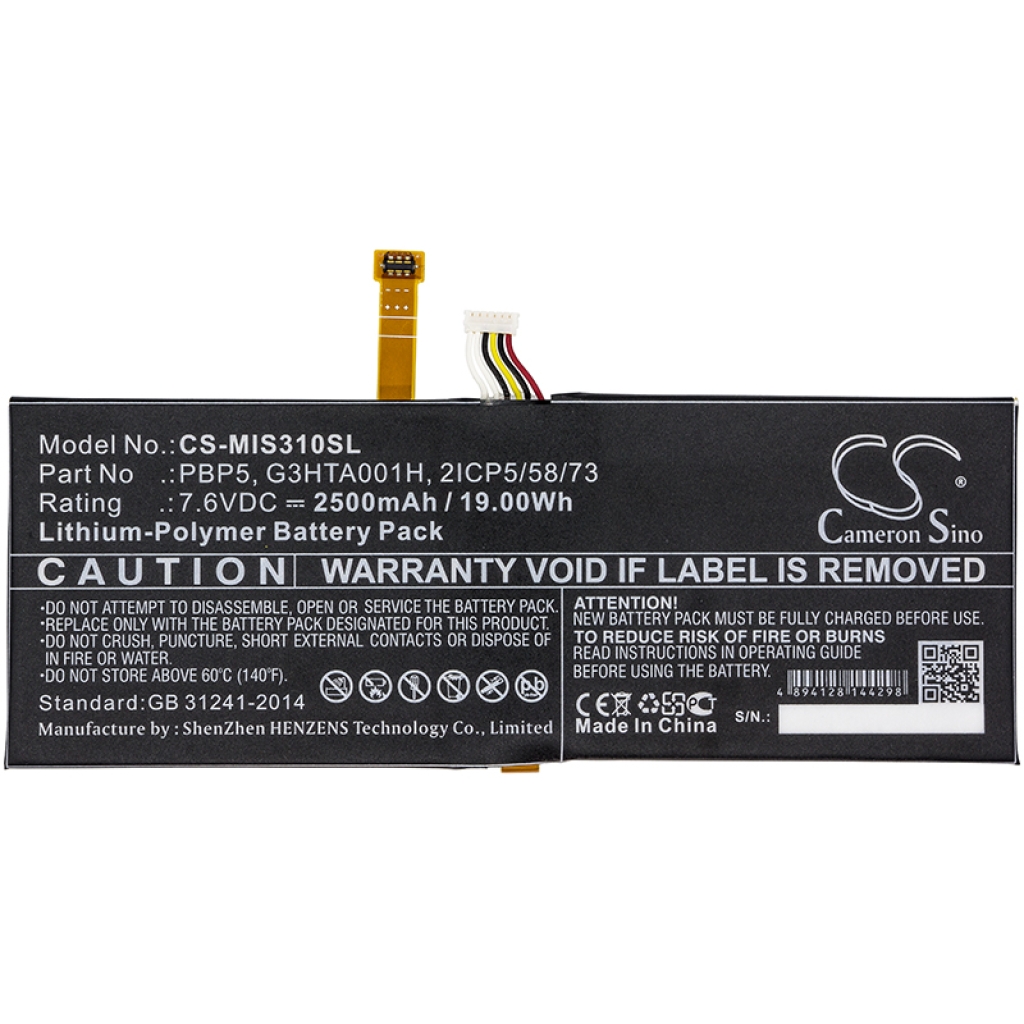 Battery Replaces PBP5