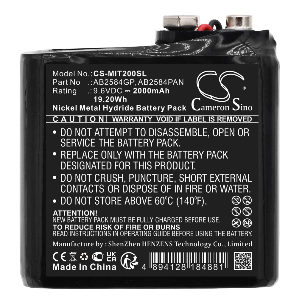 Batteries Remplace AB2584PAN