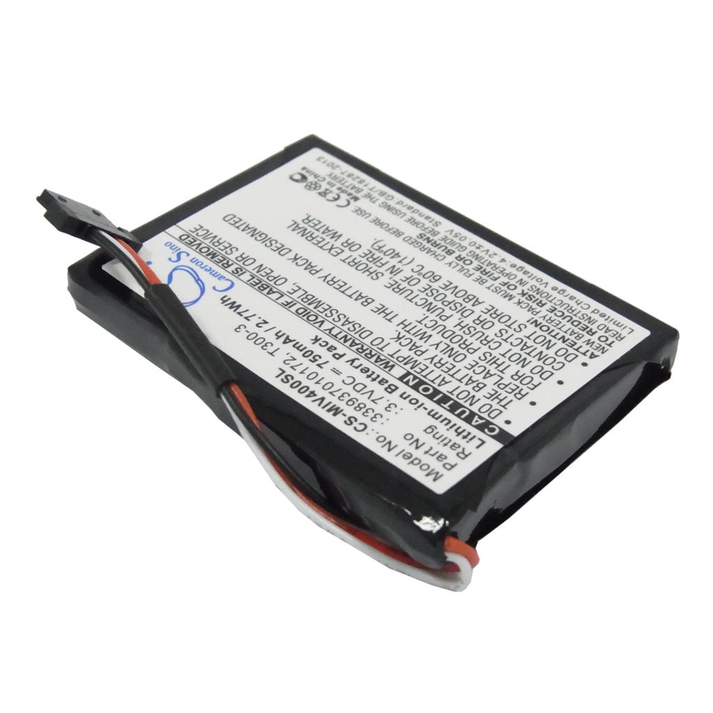 GPS, Batterie de navigation Mitac Mio Moov 560