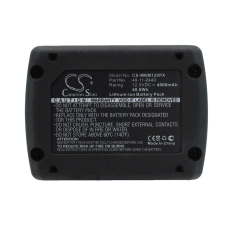 Compatible battery replacement for Milwaukee 48-11-2402,48-11-2412,48-11-2440,48112402,48112412...