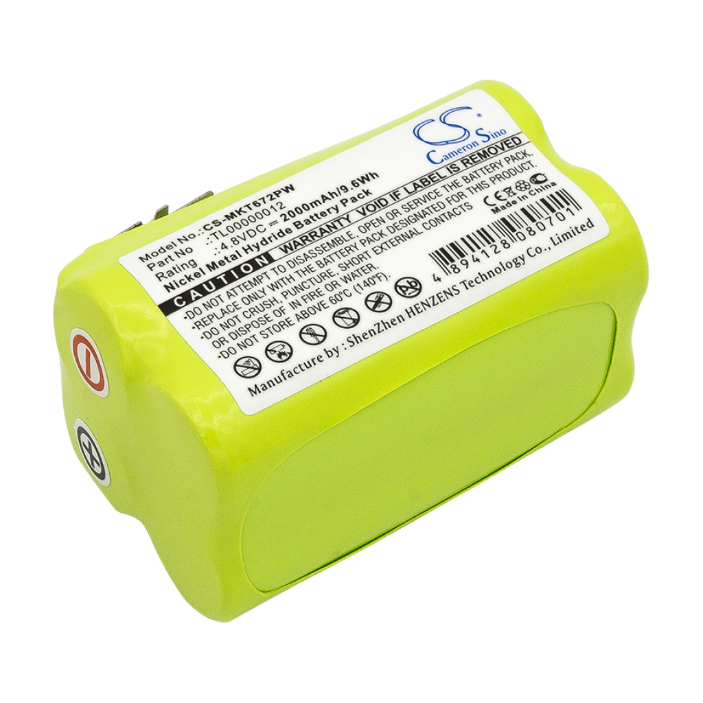 Compatible battery replacement for Makita TL00000012