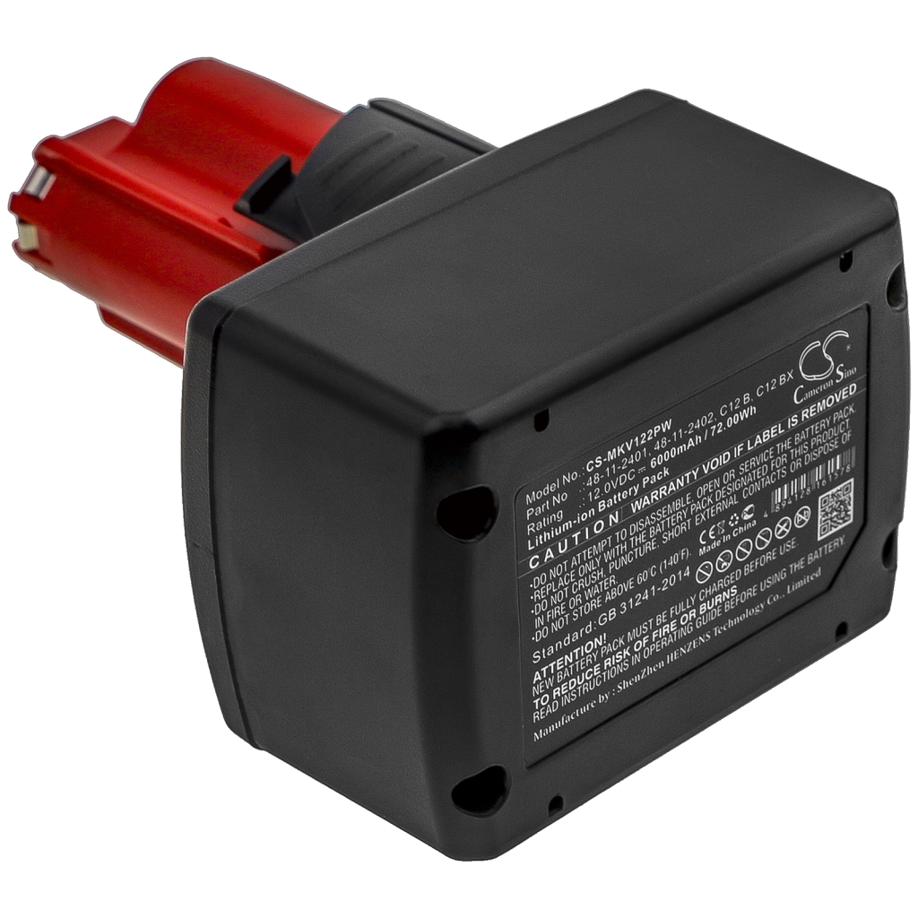 Batterie industrielle Milwaukee CS-MKV122PW