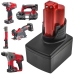 Batterie industrielle Milwaukee M12 HPT-202C V-KIT