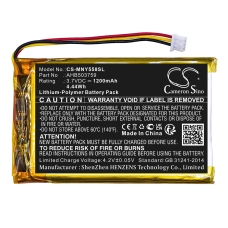 Compatible battery replacement for Moonybaby AHB503759